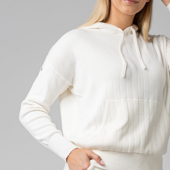 Cream Hooded Sweatsuit Set - Picture 3 of 13